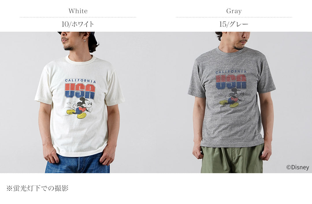 BARNS / Loopwheel Mickey Camiseta EE. UU. CALIFORNIA
