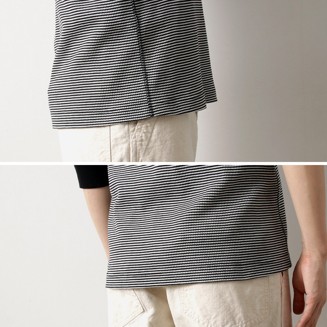 HEALTHKNIT / Basic Waffle 3/4 Sleeve T-Shirt