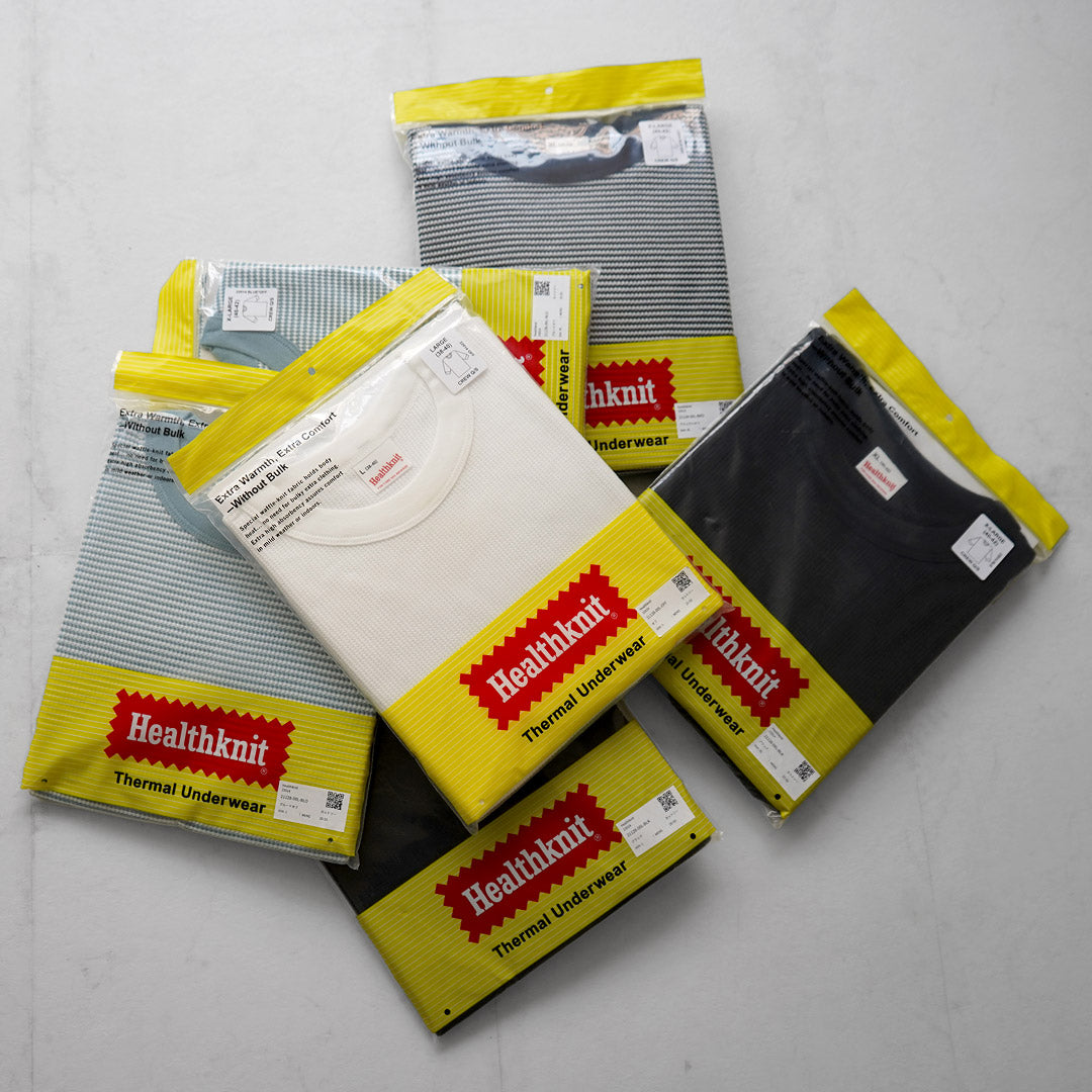 HEALTHKNIT / Basic Waffle 3/4 Sleeve T-Shirt