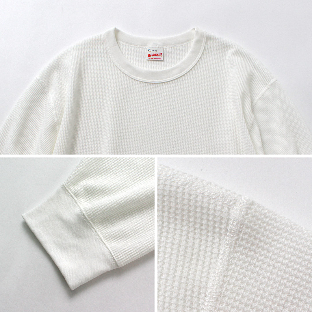 HEALTHKNIT / Basic Waffle 3/4 Sleeve T-Shirt