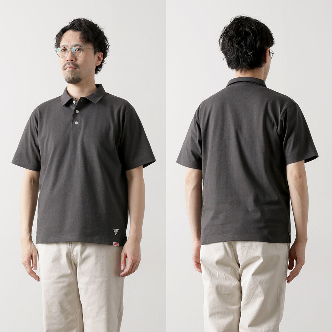 HEALTHKNIT / RAG Collaboration Short Sleeve Polo Shirt Open-End Dry Jersey