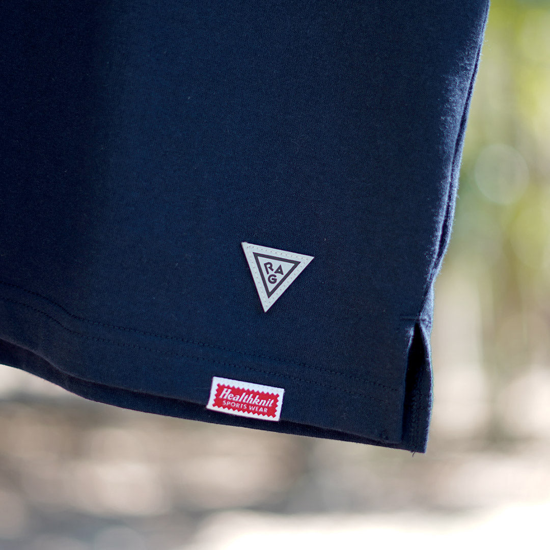 HEALTHKNIT / RAG Collaboration Short Sleeve Polo Shirt Open-End Dry Jersey