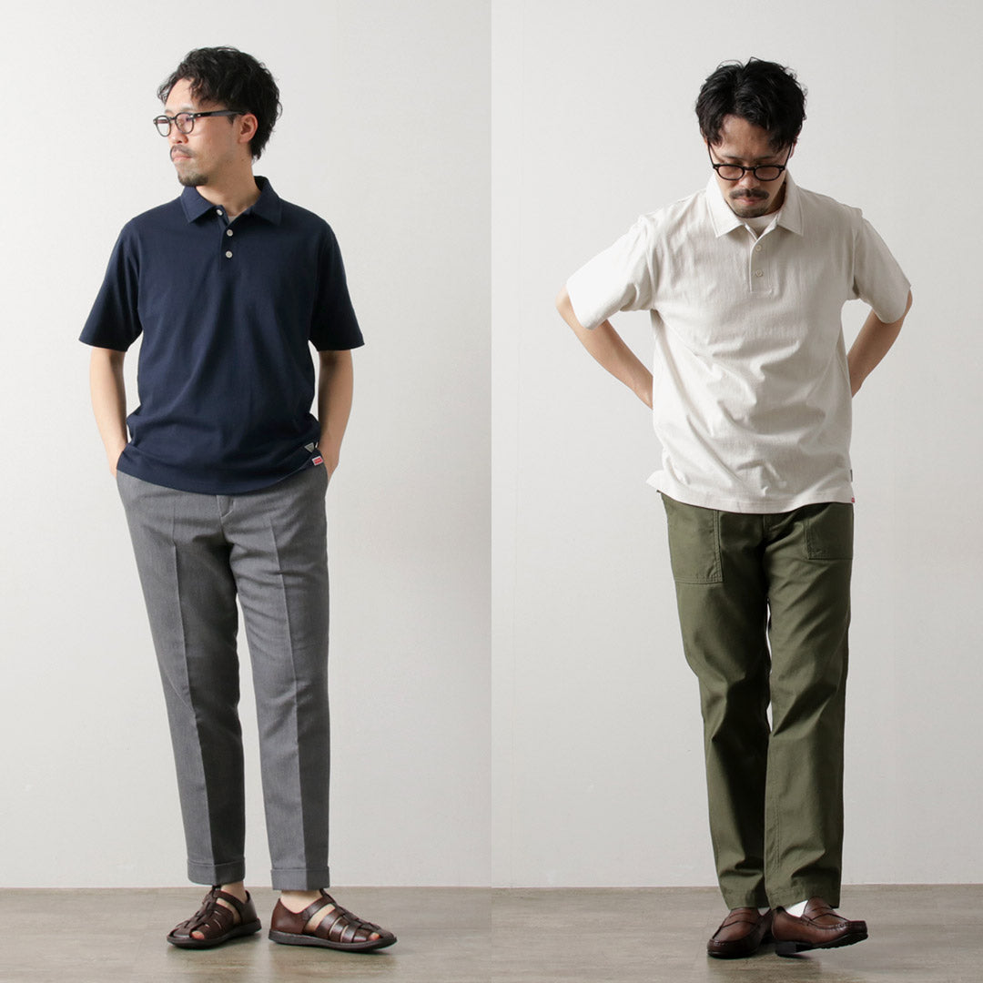 HEALTHKNIT / RAG Collaboration Short Sleeve Polo Shirt Open-End Dry Jersey