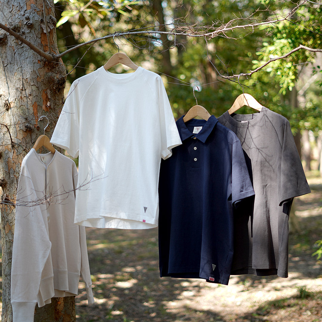 HEALTHKNIT / RAG Collaboration Short Sleeve Polo Shirt Open-End Dry Jersey