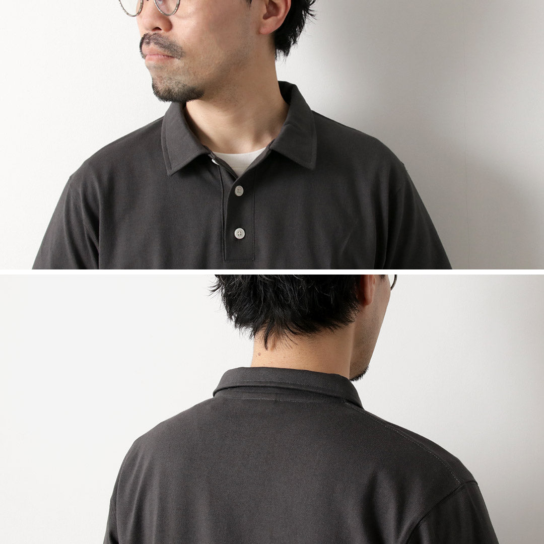 HEALTHKNIT / RAG Collaboration Short Sleeve Polo Shirt Open-End Dry Jersey