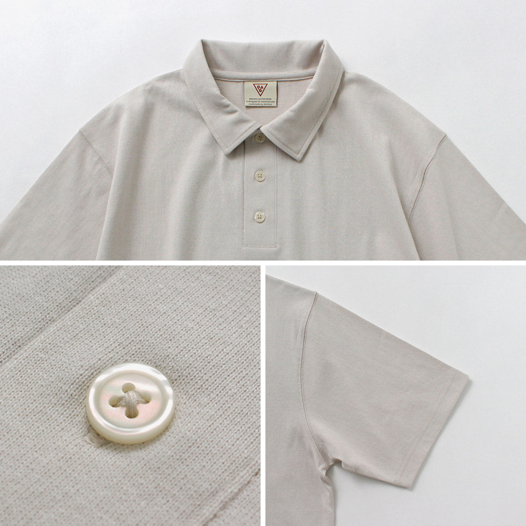 HEALTHKNIT / RAG Collaboration Short Sleeve Polo Shirt Open-End Dry Jersey