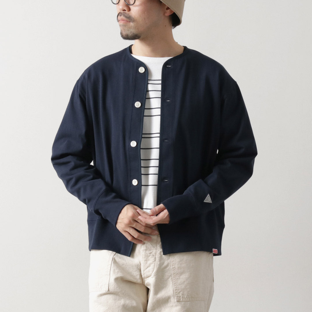 HEALTHKNIT / RAG Collaboration Cardigan Open-End Dry Jersey