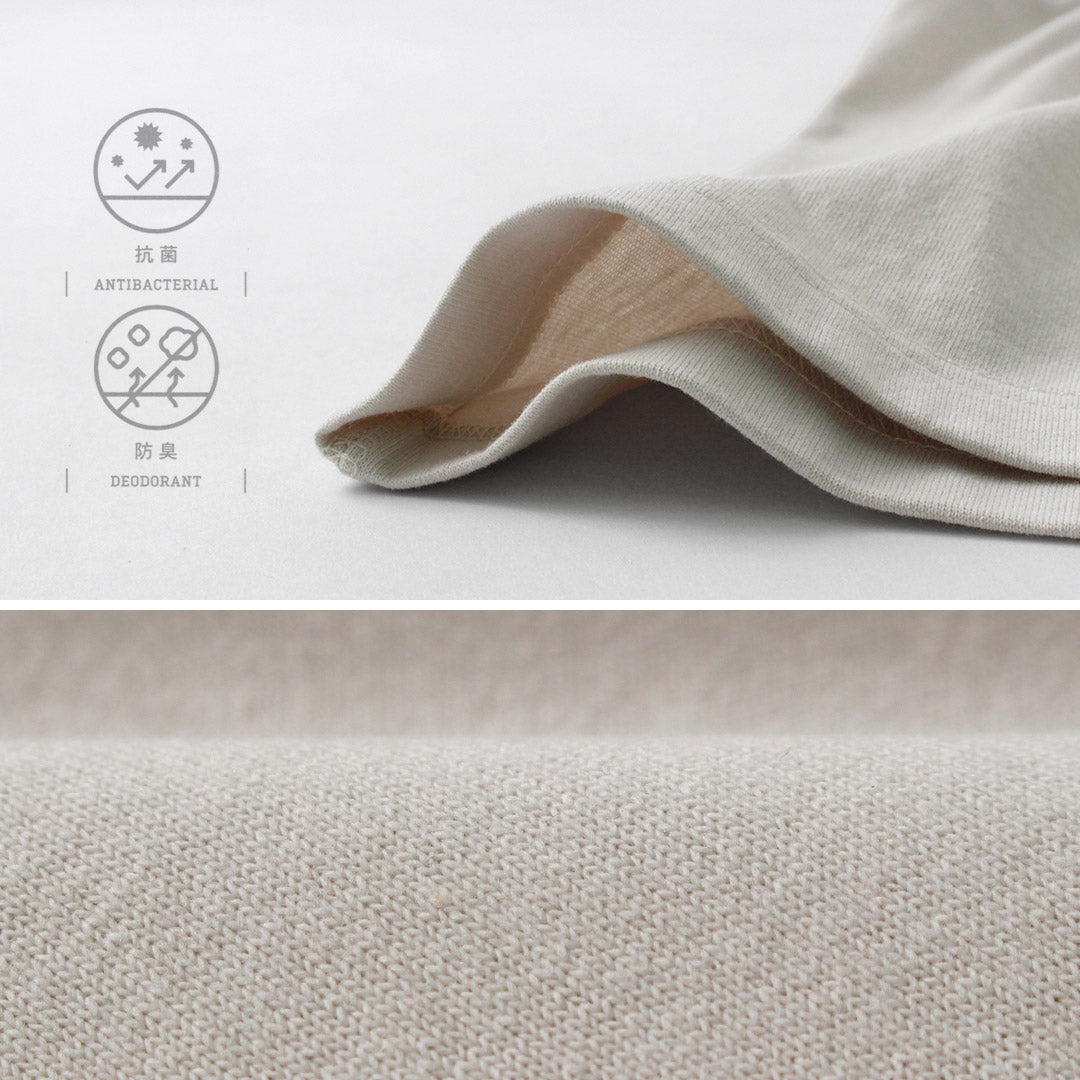 HEALTHKNIT / RAG 合作插肩短袖寬T卹 開尾乾爽針織衫