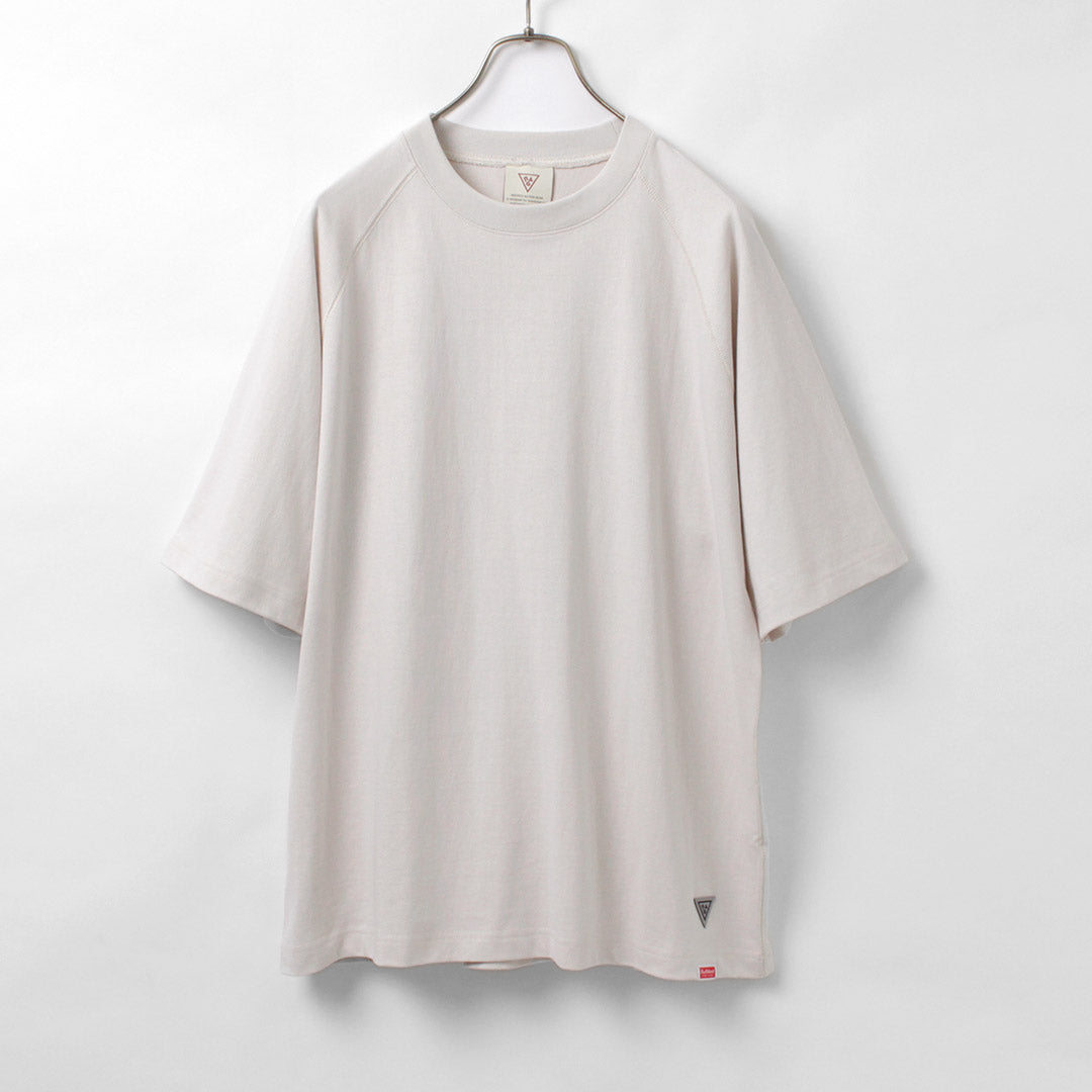 HEALTHKNIT / RAG Collaboration Raglan Short Sleeve Wide T-shirt Open-End Dry Jersey