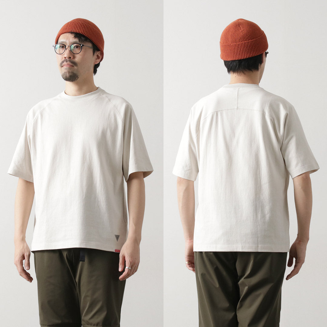 HEALTHKNIT / RAG Collaboration Raglan Short Sleeve Wide T-shirt Open-End Dry Jersey