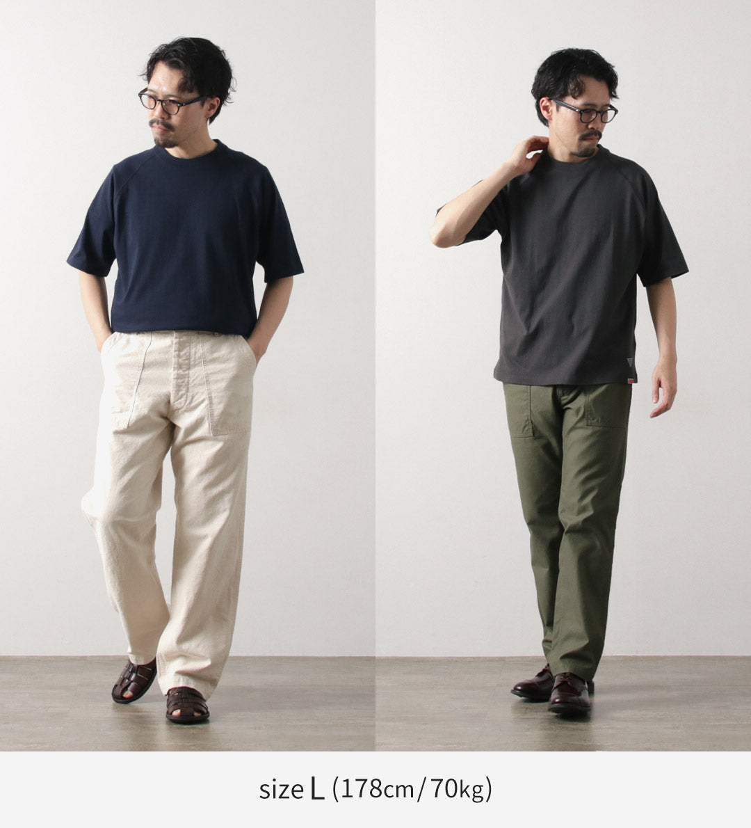 HEALTHKNIT / RAG Collaboration Raglan Short Sleeve Wide T-shirt Open-End Dry Jersey