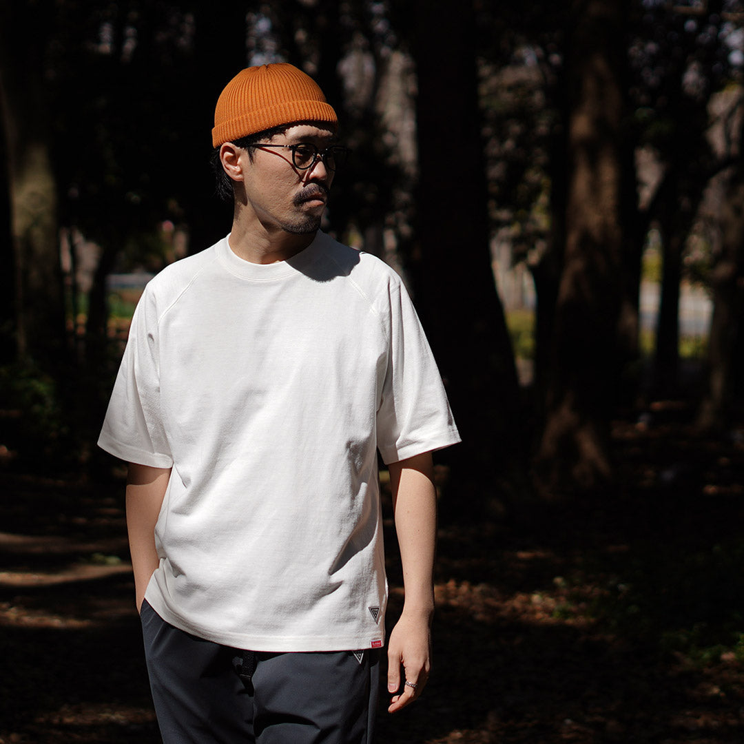 HEALTHKNIT / RAG Collaboration Raglan Short Sleeve Wide T-shirt Open-End Dry Jersey