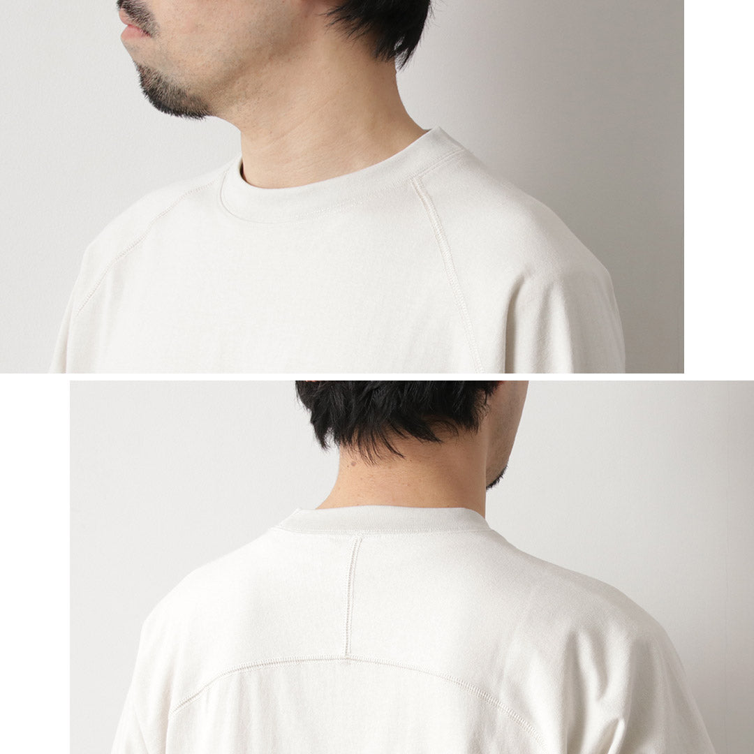 HEALTHKNIT / RAG Collaboration Raglan Short Sleeve Wide T-shirt Open-End Dry Jersey