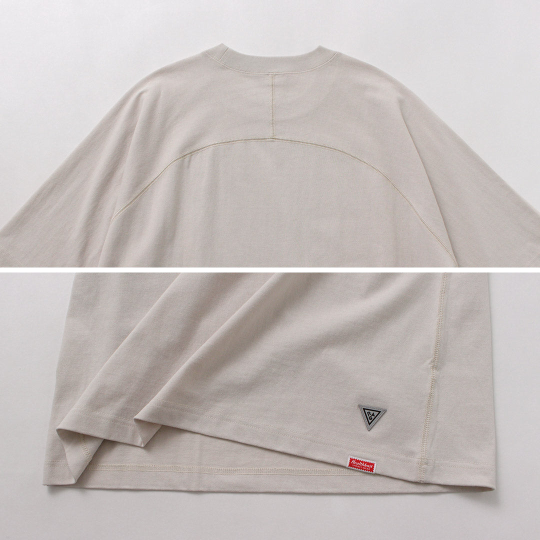 HEALTHKNIT / RAG Collaboration Raglan Short Sleeve Wide T-shirt Open-End Dry Jersey