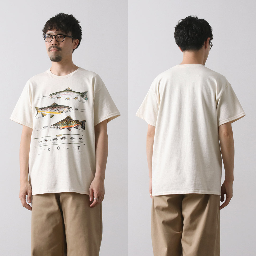 LIBERTY GRAPHICS / Fish Print T-shirt