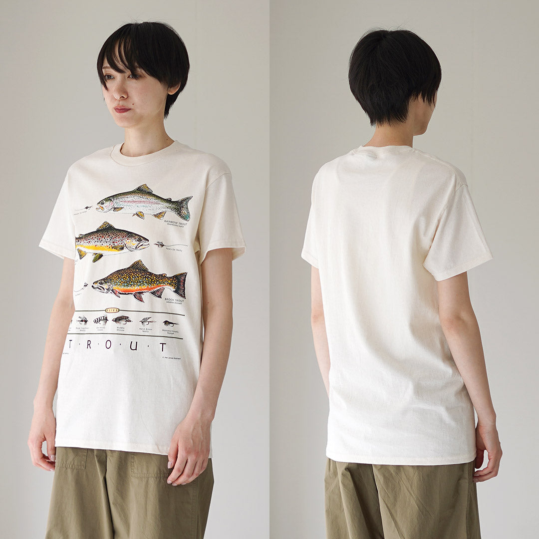 LIBERTY GRAPHICS / Fish Print T-shirt