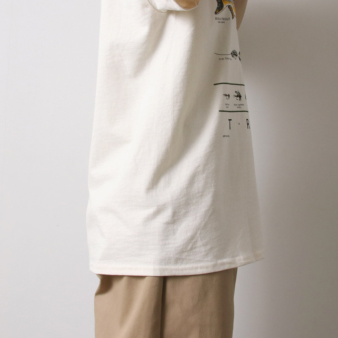 LIBERTY GRAPHICS / Fish Print T-shirt