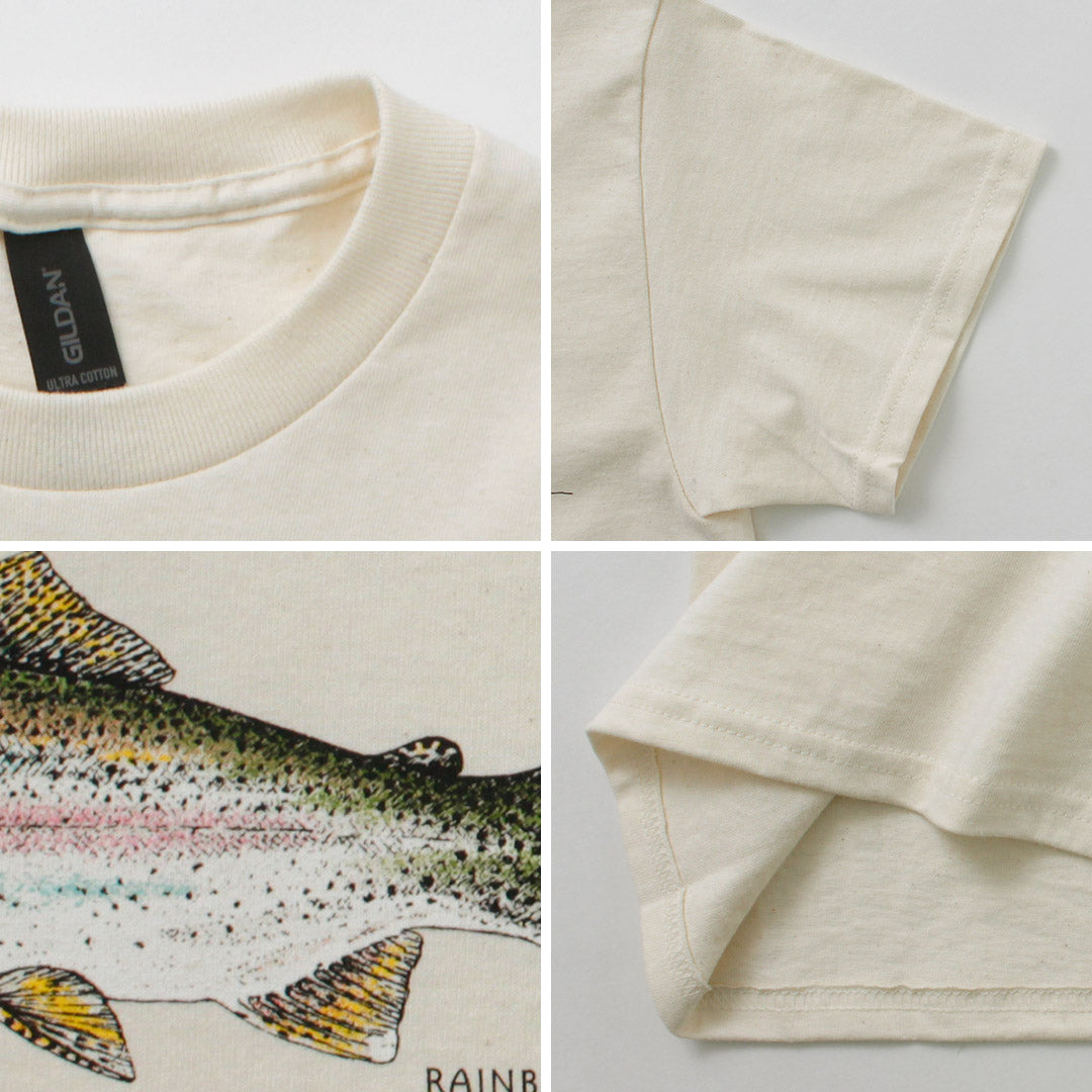 LIBERTY GRAPHICS / Fish Print T-shirt
