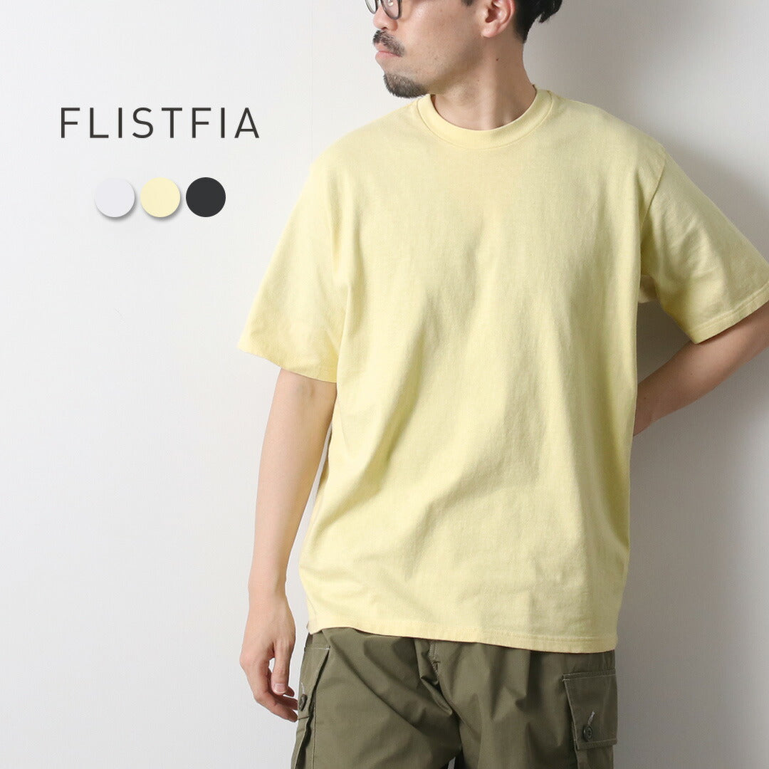 FLISTFIA / Loopwheel Crew Neck T-Shirt