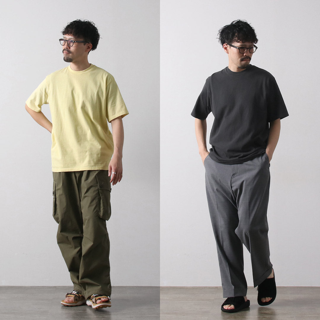 FLISTFIA / Loopwheel Crew Neck T-Shirt