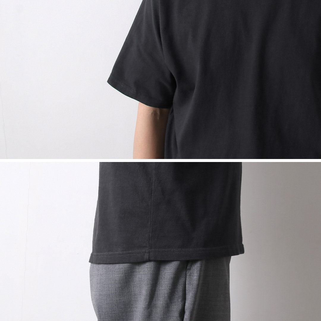FLISTFIA / Loopwheel Crew Neck T-Shirt