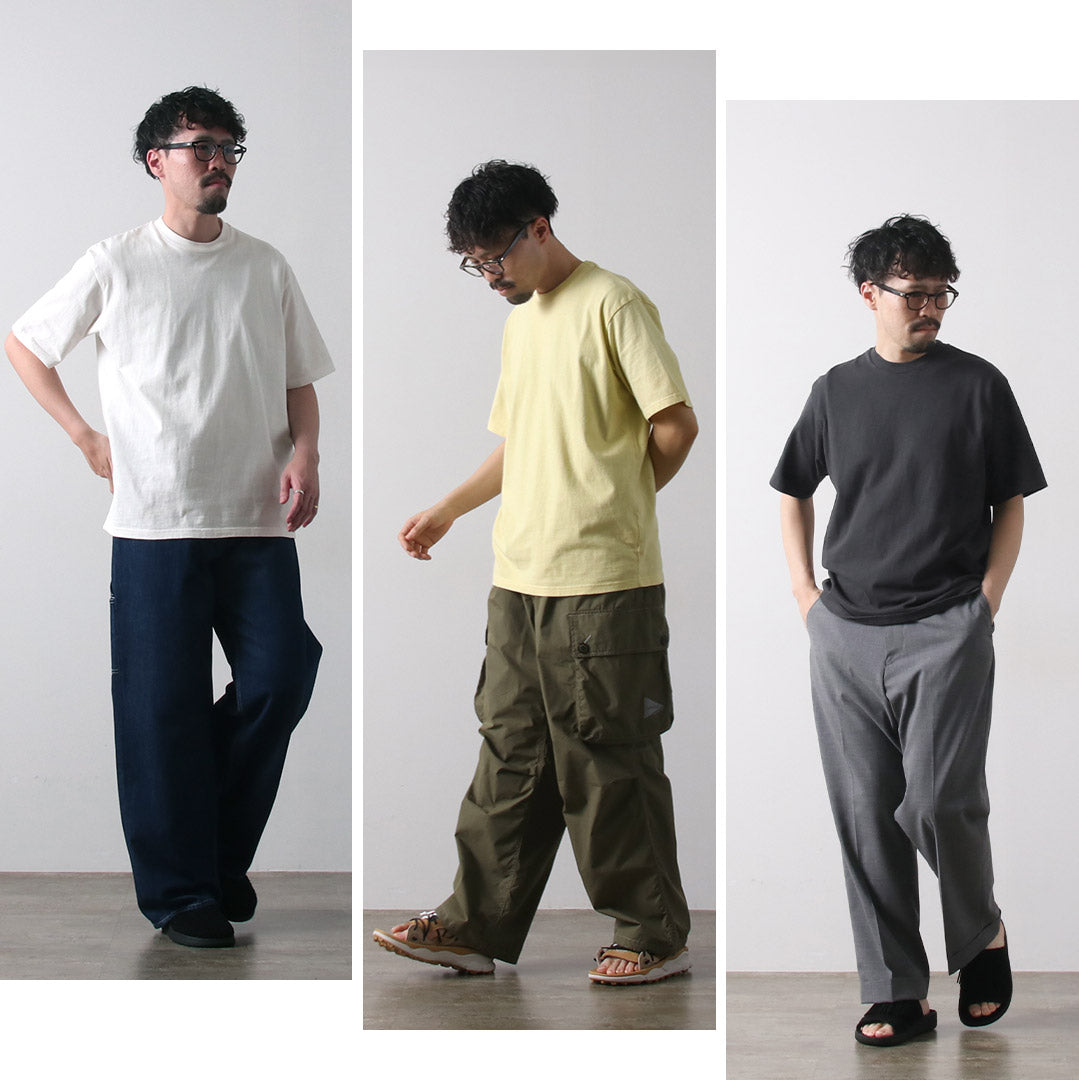 FLISTFIA / Loopwheel Crew Neck T-Shirt