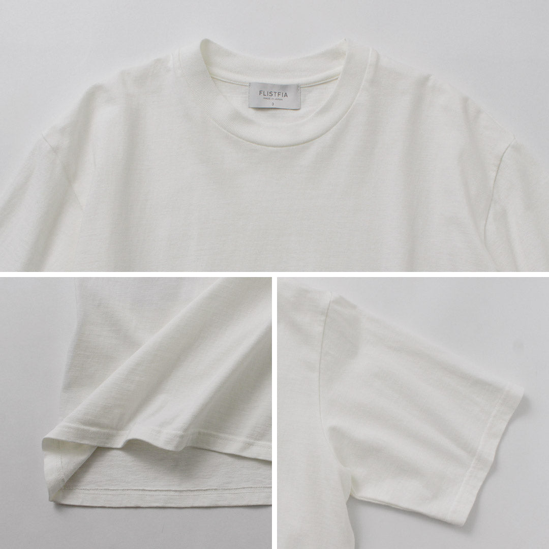 FLISTFIA / Loopwheel Crew Neck T-Shirt