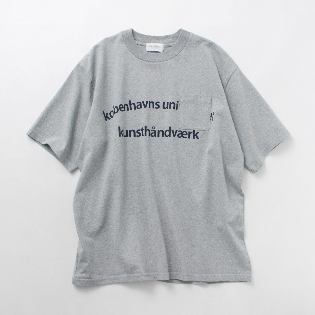 FLISTFIA / Printed Pocket T-Shirt