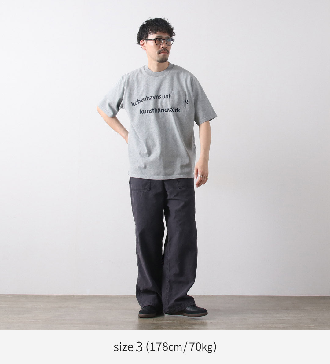 FLISTFIA / Printed Pocket T-Shirt