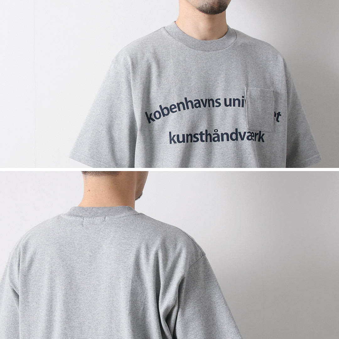 FLISTFIA / Printed Pocket T-Shirt