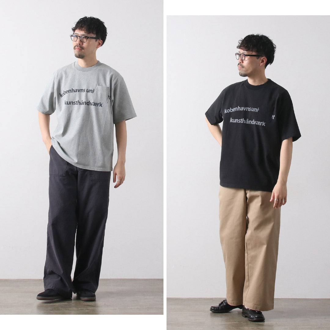 FLISTFIA / Printed Pocket T-Shirt