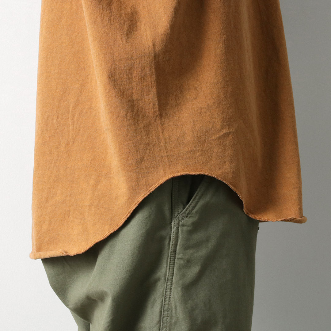 WALLA WALLA SPORT / Pigment Dye 2 Tone Baseball T-Shirt