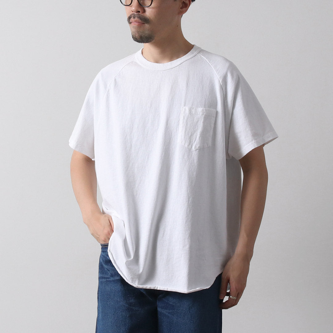 WALLA WALLA SPORT / Short Sleeve Pocket Baseball T-Shirt