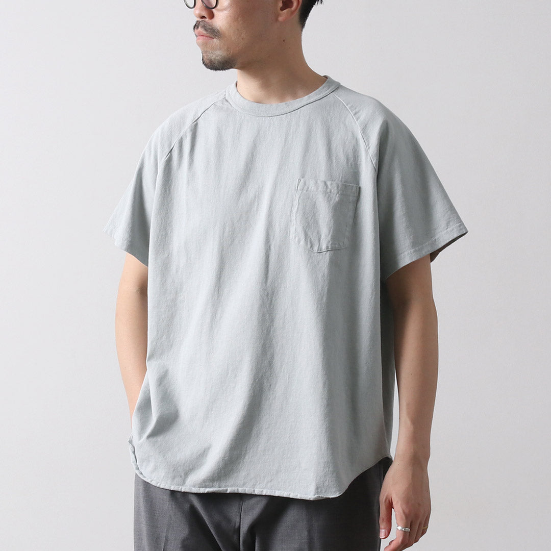 WALLA WALLA SPORT / Short Sleeve Pocket Baseball T-Shirt