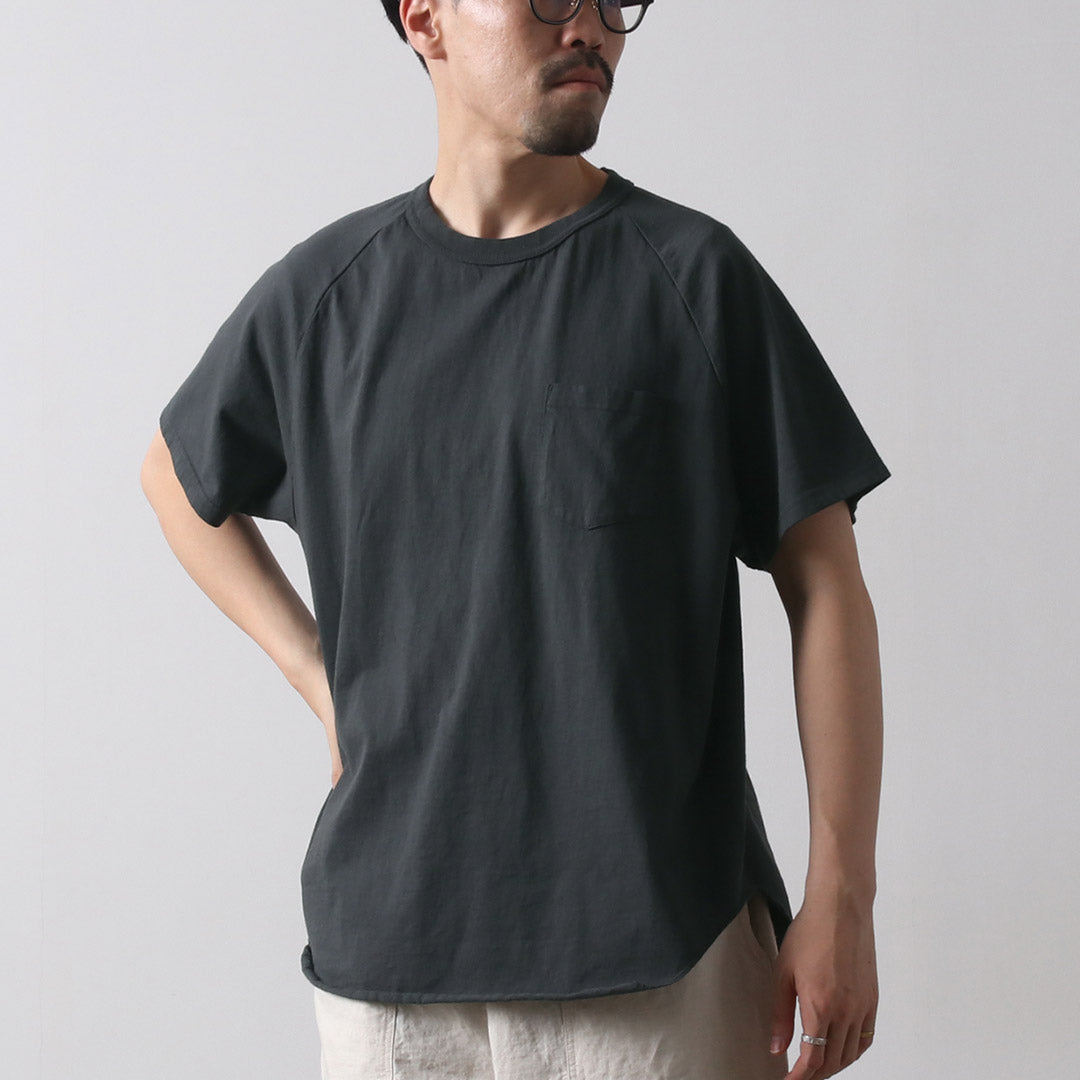 WALLA WALLA SPORT / Short Sleeve Pocket Baseball T-Shirt