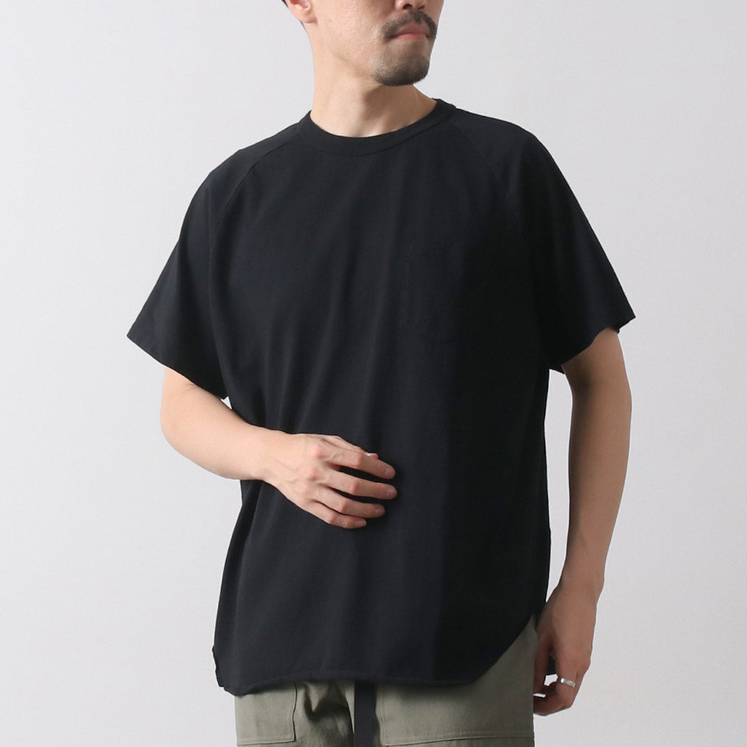 WALLA WALLA SPORT / Short Sleeve Pocket Baseball T-Shirt