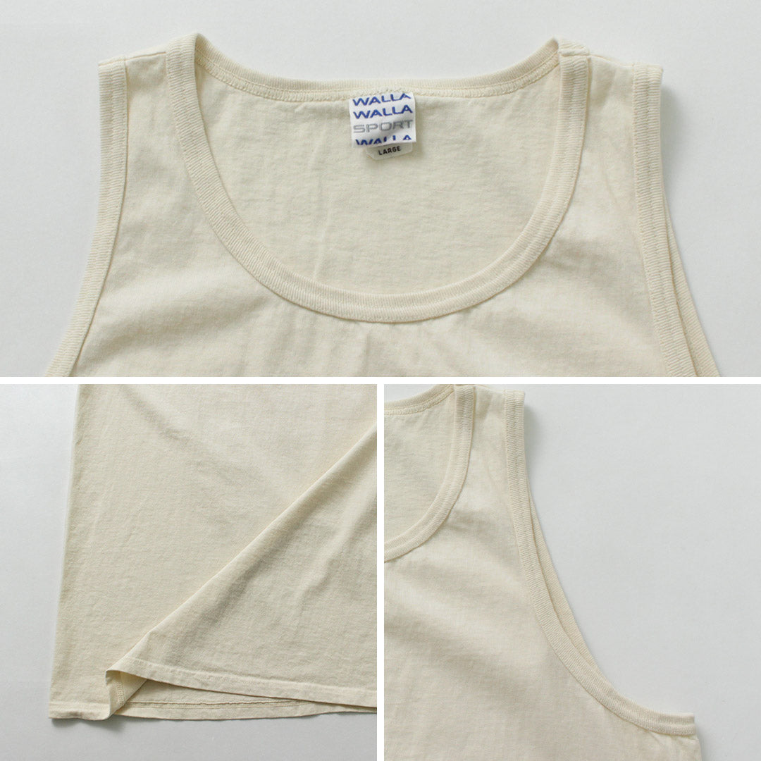WALLA WALLA SPORT / Solid Tank Top