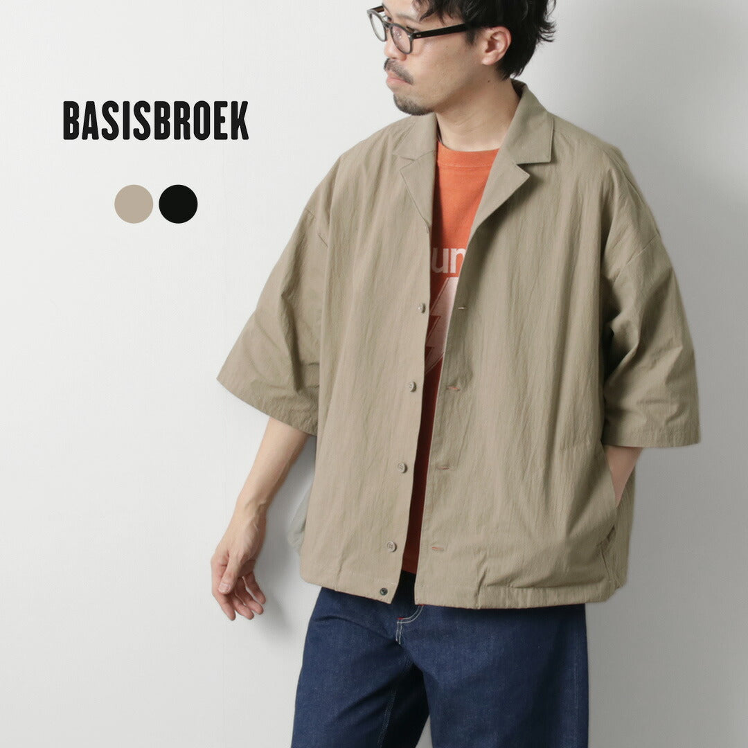 BASISBROEK / Doren Open Collar Shirt