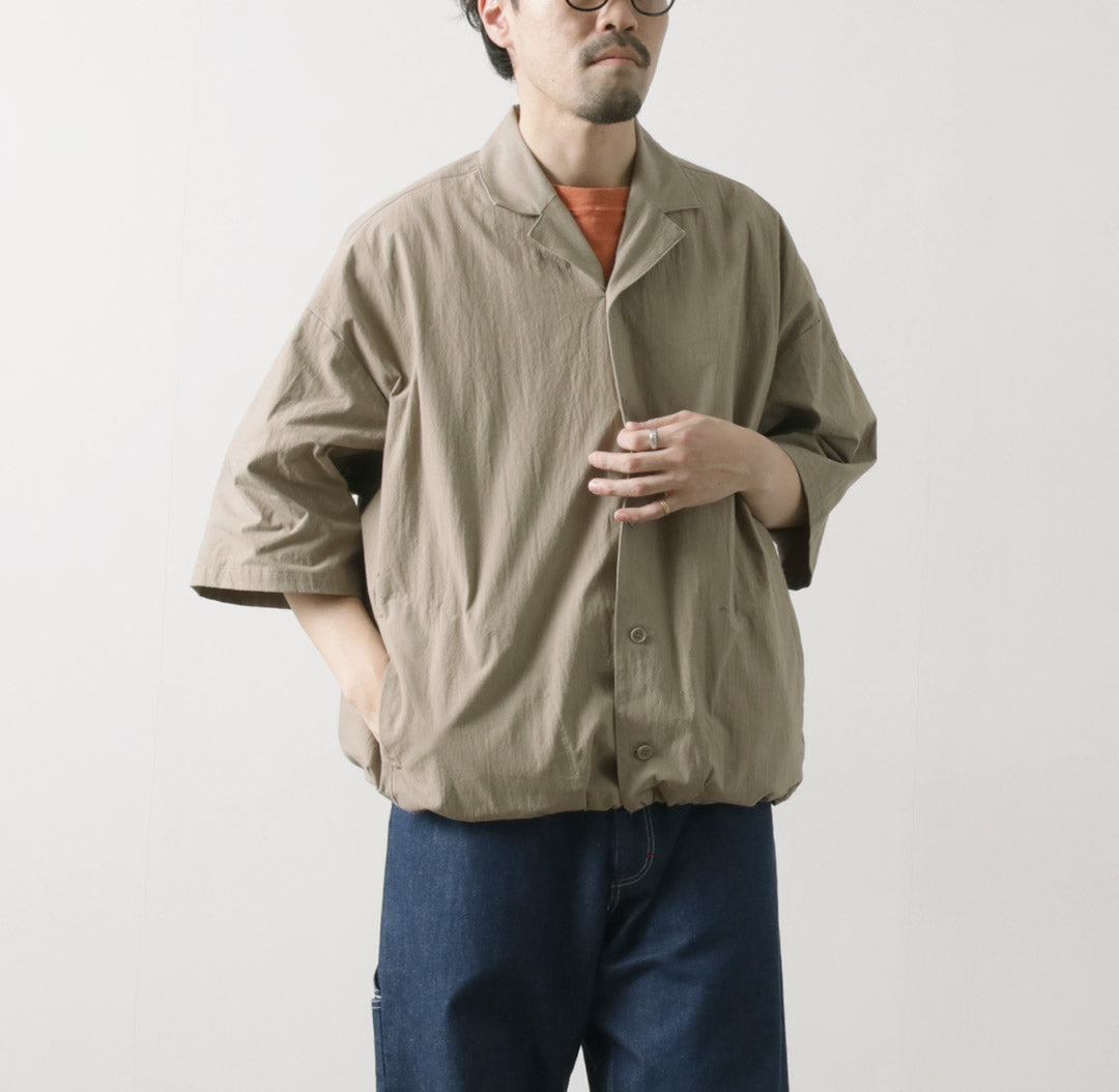 BASISBROEK / Doren Open Collar Shirt