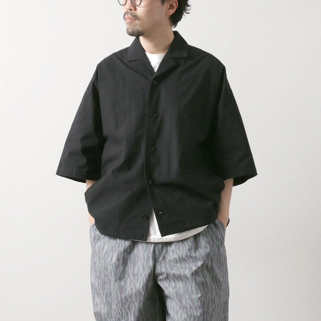BASISBROEK / Doren Open Collar Shirt