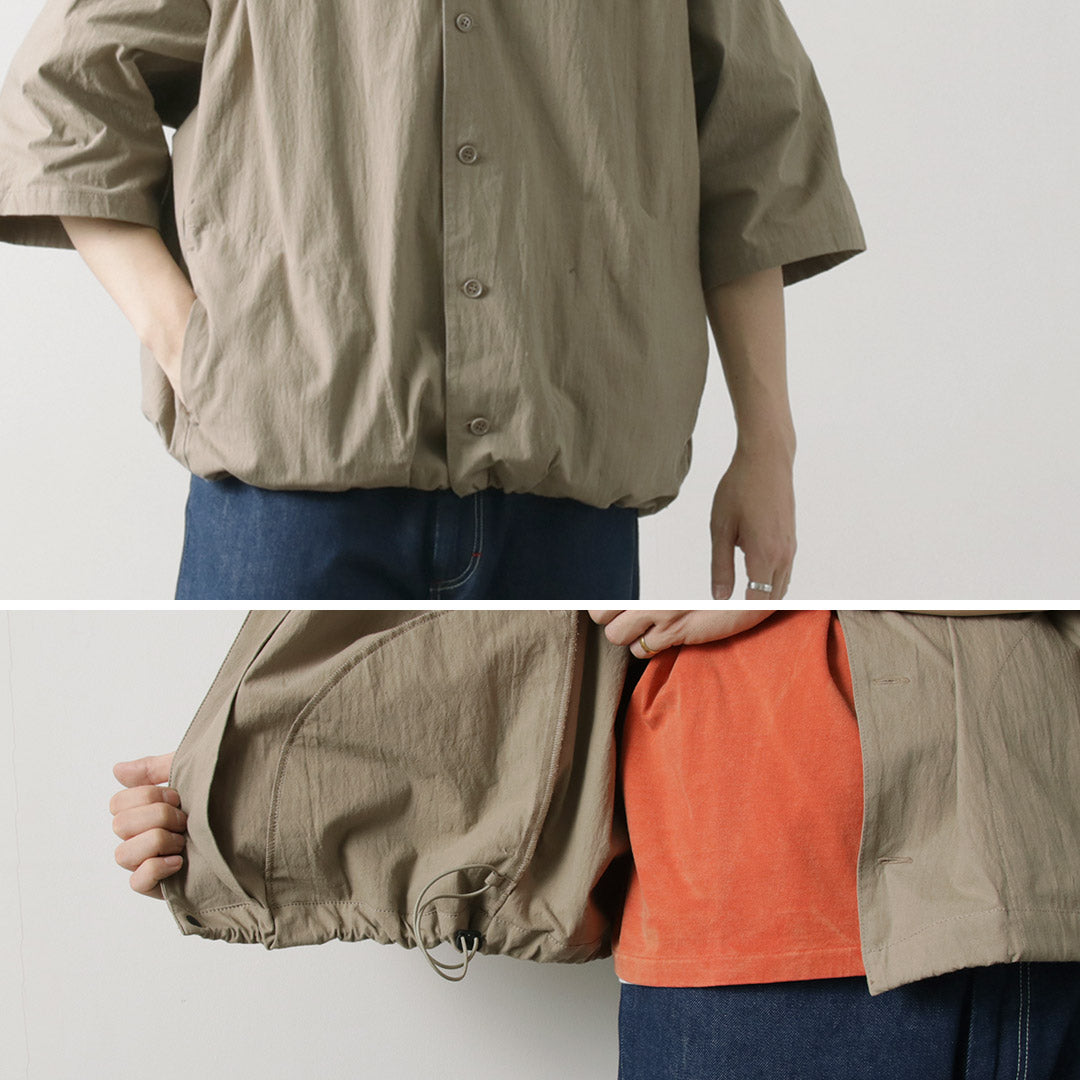 BASISBROEK / Doren Open Collar Shirt