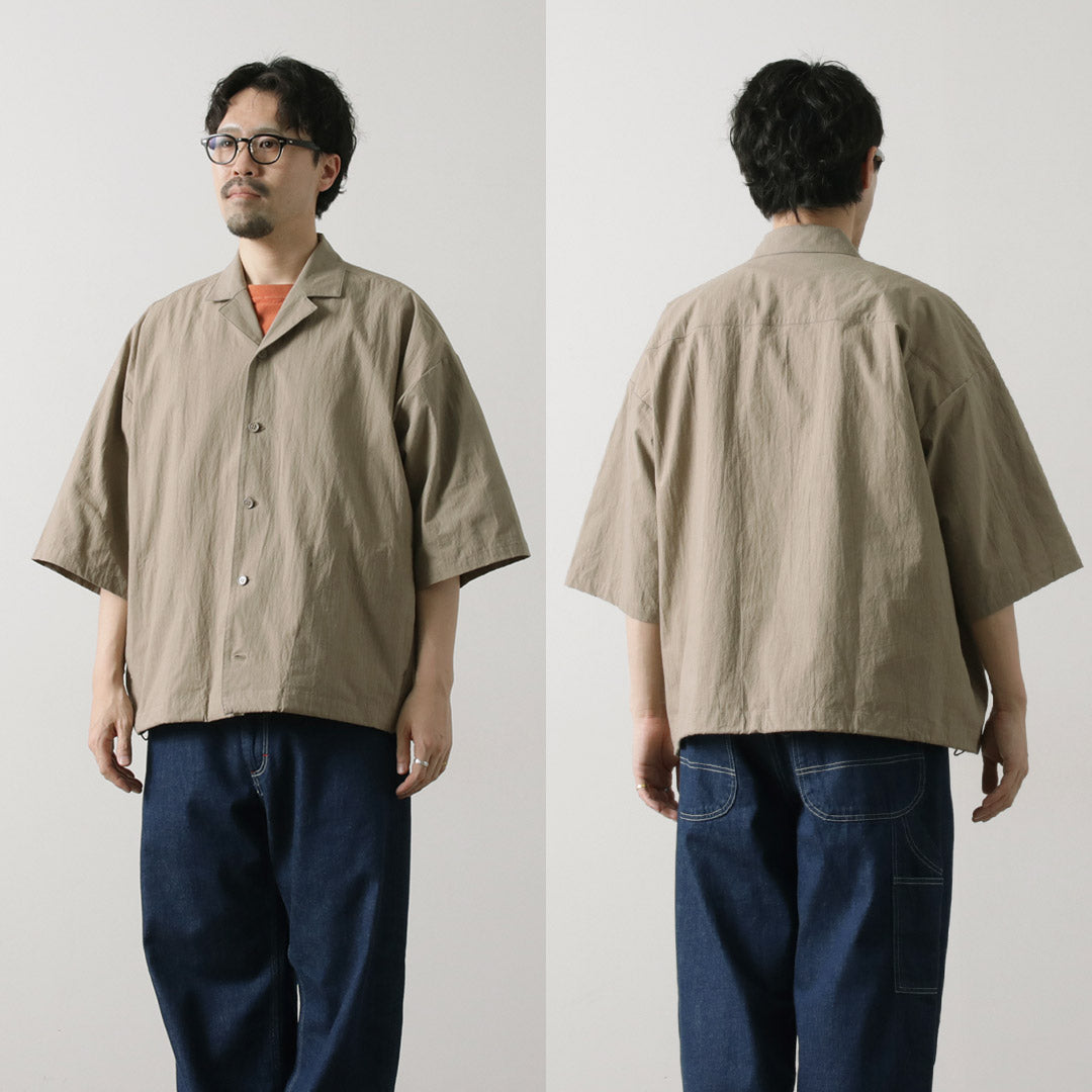 BASISBROEK / Doren Open Collar Shirt