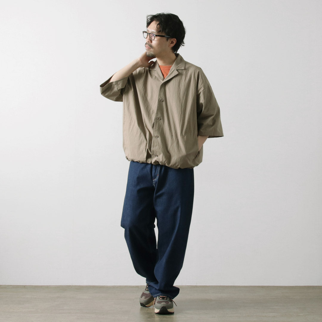 BASISBROEK / Doren Open Collar Shirt