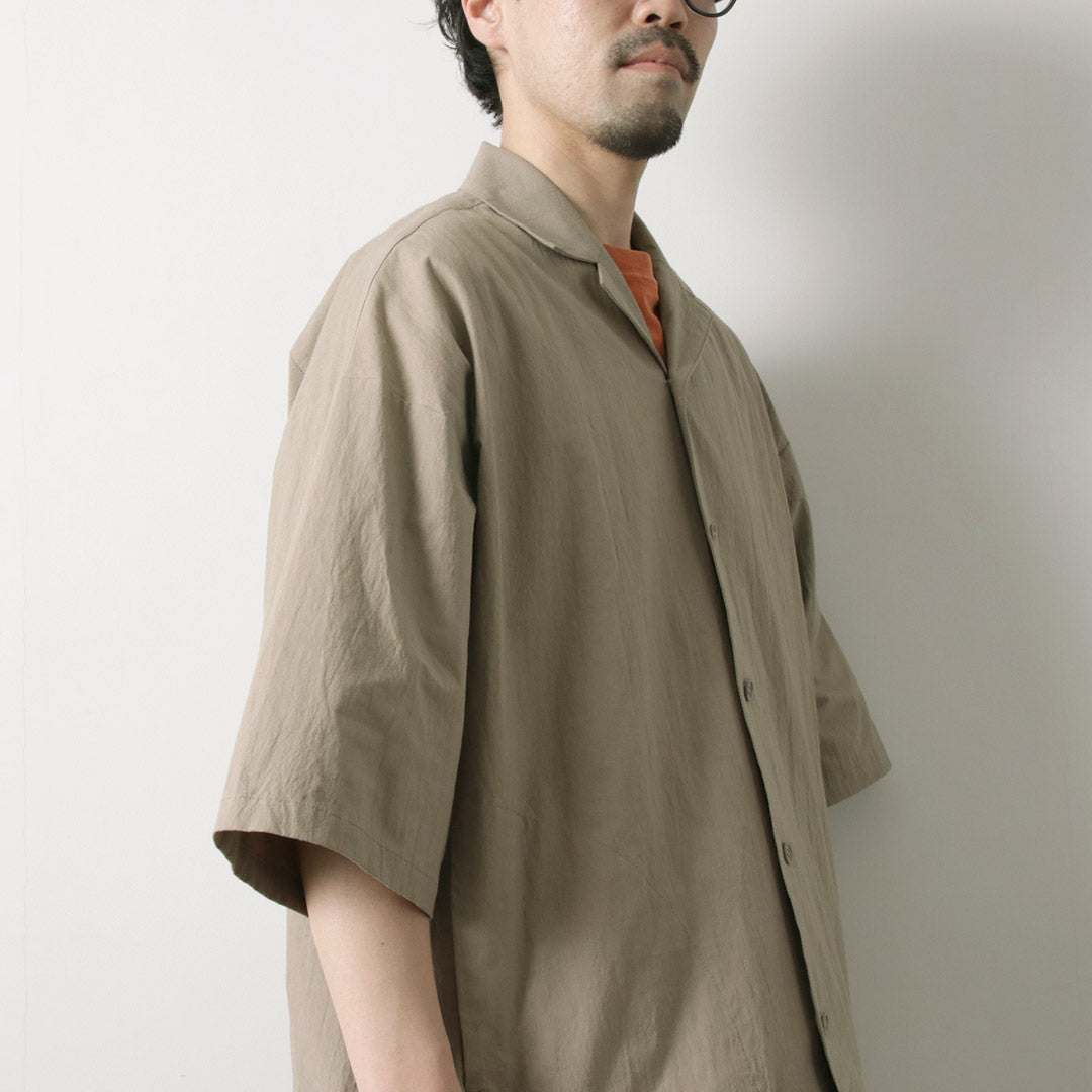 BASISBROEK / Doren Open Collar Shirt