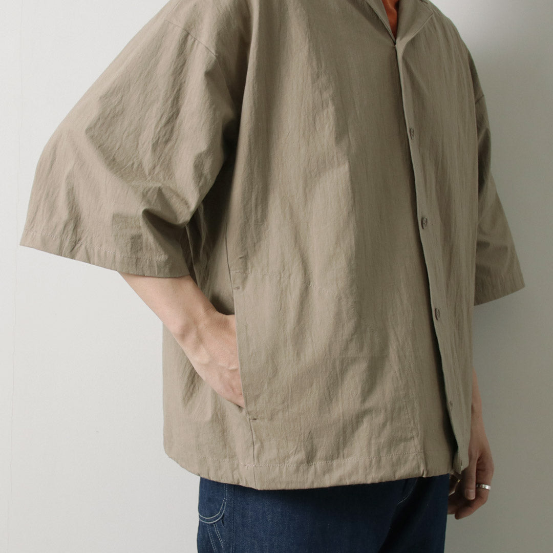 BASISBROEK / Doren Open Collar Shirt