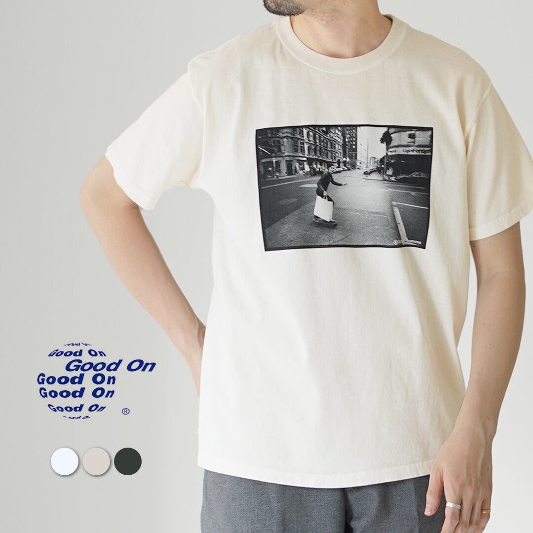 GOOD ON / Skater Manhattan Photo T-Shirt