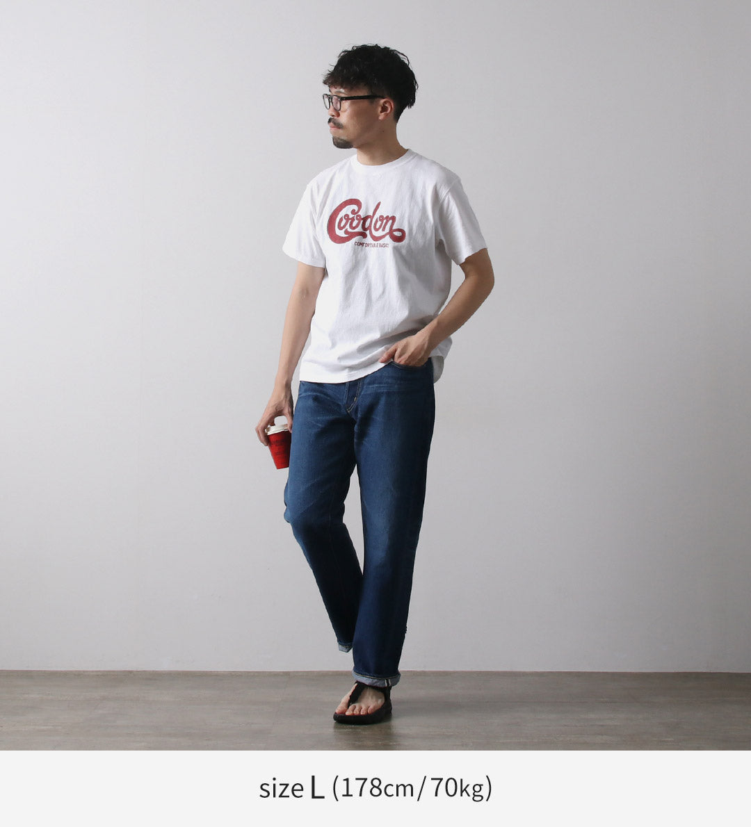 GOOD ON / Goodon C-Logo Short Sleeve T-Shirt