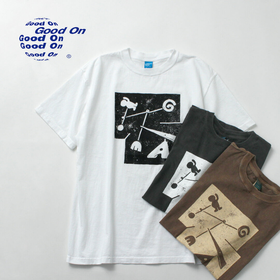 GOOD ON / Mobile Art T-shirt