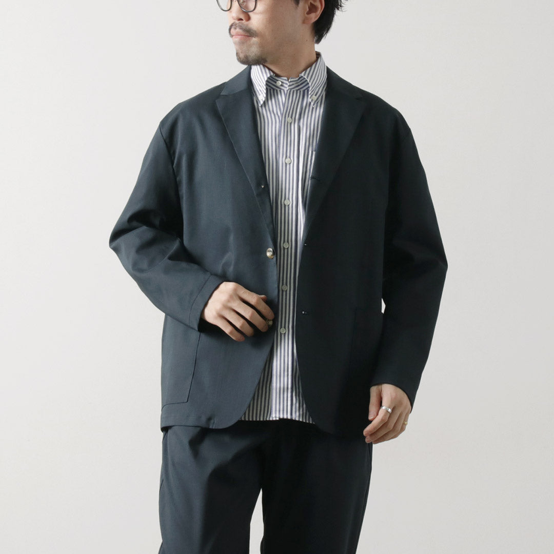 RE MADE IN TOKYO JAPAN / Ramie SOLOTEX Twill 3-button Jacket
