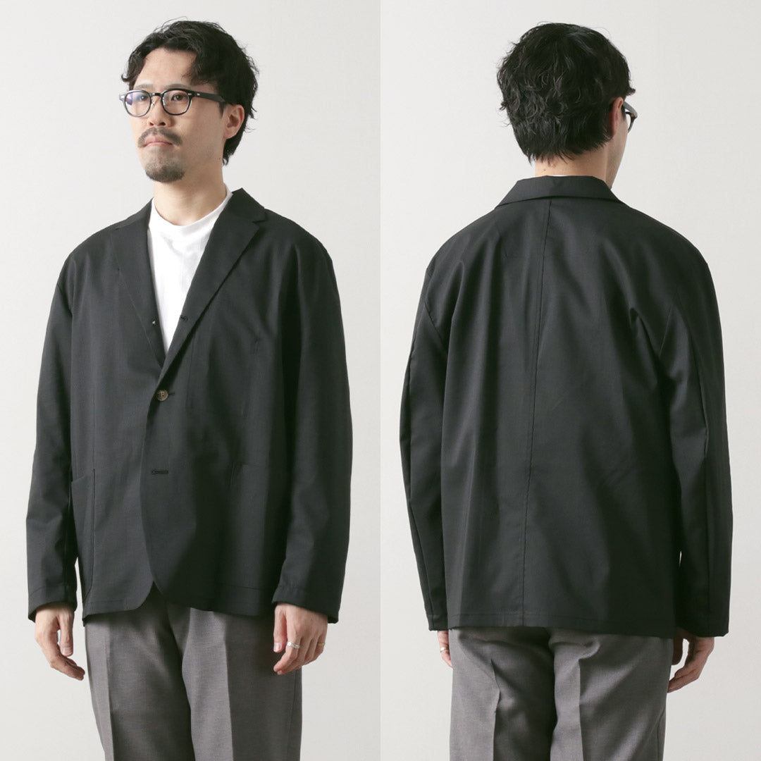 RE MADE IN TOKYO JAPAN / Ramie SOLOTEX Twill 3-button Jacket